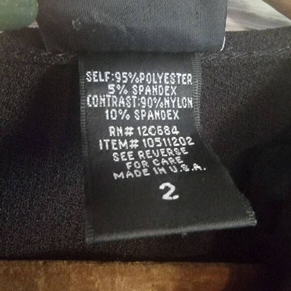 Torrid Babydoll Top Lace Womens SZ 2 Black Plus Size - Picture 2 of 5